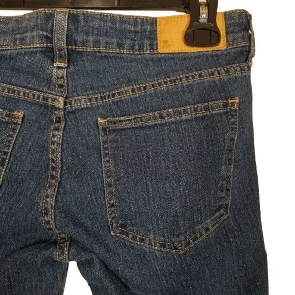 H&M Women's Slim Sqin Low Waist Blue Denim Jeans Size 27 - Picture 1 of 5